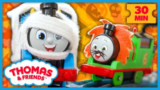 Thomas & Friends Get Dressed Up for Halloween! | Thomas & Friends: Watch Out Thomas! | 30 Minutes - Kids TV Series, Kingdom Kids Zone - Thomas & Friends
