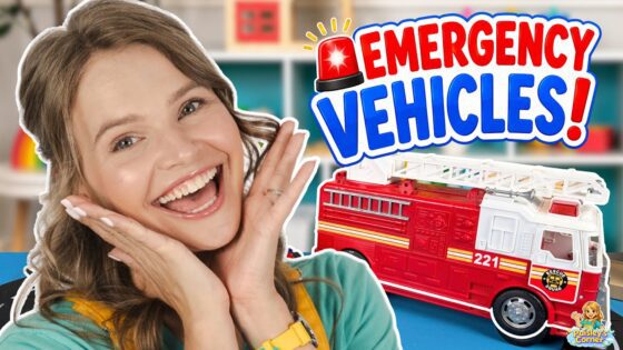 Toddler Learning – Emergency Vehicles for Kids with Silly Miss Lily | Learning Videos for Toddlers - Kingdom Kids Zone, Little Learners, Shows - Paisley's Corner - Educational Videos for Kids
