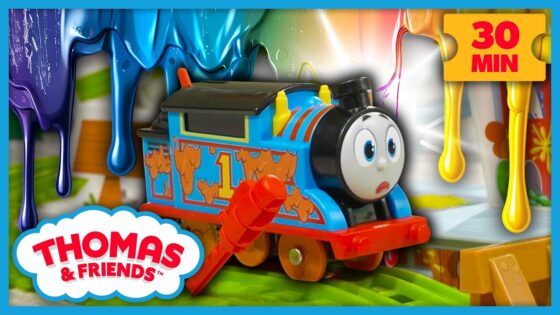 Everyone Gets a Fresh Coat of Paint! | Thomas & Friends: Watch Out Thomas! | 30 Minutes - Kids TV Series, Kingdom Kids Zone - Thomas & Friends