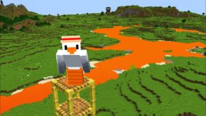 there is TOO MUCH LAVA HERE!!! - Gameplay, Kingdom Kids Zone, Minecraft - CringyGull