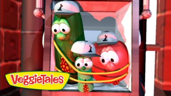 Rack, Shack, and Benny's CLOSE CALL! 😰 VeggieTales 🙏 Stand Up For What You Believe In! - Kids TV Series, Kingdom Kids Zone - VeggieTales Official