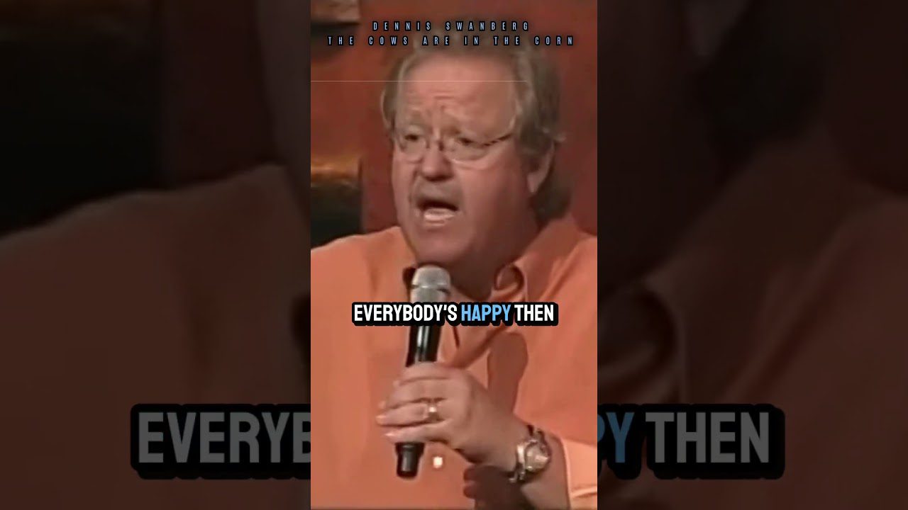 The Cows Are In The Corn #encourageoneanother #PraiseTheLord #praiseandworship #theswan #funfaith - Comedy, Shorts - Dennis Swanberg - "The Swan"