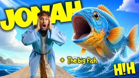 JONAH RAN 🐟 | Jonah and the Big Fish | Christian Kids Dance Song | Hey! Hosanna - Kingdom Kids Zone, Sing With Me - Hey! Hosanna