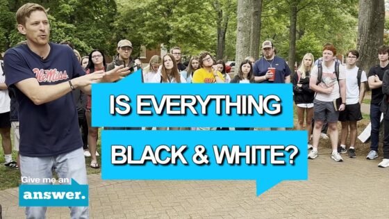 Stuart & Cliffe Knechtle | Is Everything Black or White With God? | Give Me An Answer - Q&A Sessions, Truth Seekers - Give Me An Answer with Stuart & Cliffe Knechtle