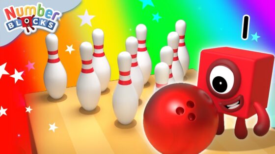 Numberblocks Bowling Bonanza | Learn to Count for Kids Compilation | Number Cartoon | Numberblocks - Kingdom Kids Zone, Little Learners - Numberblocks