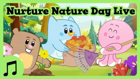 Nuture Nature Day Live Sing-Along Song π±π΅ Luna Chip & Inkie π² Fun Songs for Kids - Kids (0-4), Kingdom Kids Zone - Luna, Chip & Inkie
