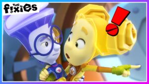 What is Toola So Scared Of? | The Fixies | Educational Cartoons For Kids - Kingdom Kids Zone, Little Learners - The Fixies