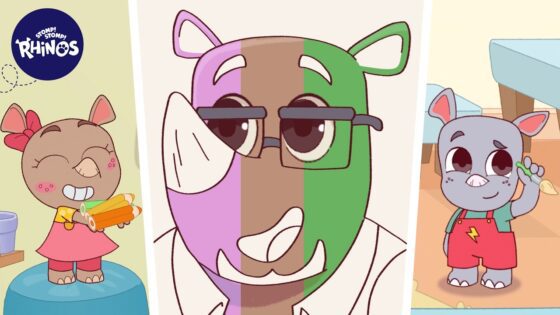 Color & Create with the Little Rhinos | Stomp! Stomp! Rhinos! - Kids (0-5), Kingdom Kids Zone - Stomp! Stomp! Rhinos!