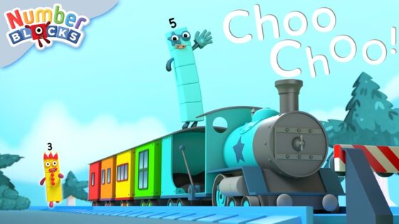 Choo Choo! All Aboard the Numberblock Express | Learn to Count for Kids Compilation | Numberblocks - Kingdom Kids Zone, Little Learners - Numberblocks