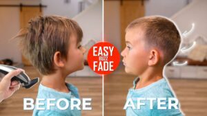 Easy Boys Haircut Fade Buzz Tutorial | Step by Step - Family, Kingdom Kids Zone - The Moore The Merrier Vlogs