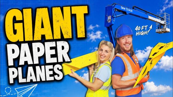 Paper Planes and Construction Lift Adventure for Kids - Kingdom Kids Zone, Sing With Me - Handyman Hal - Music for Kids