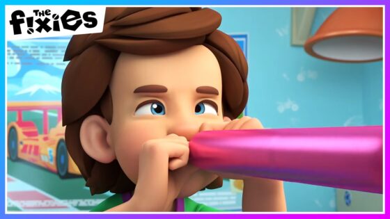 The Birthday Party 🎈 | The Fixies | Educational Cartoons For Kids - Kingdom Kids Zone, Little Learners - The Fixies