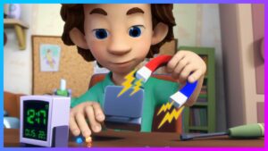 Tom Thomas Learns All About Magnets | The Fixies | Learning Made Fun - Kingdom Kids Zone, Little Learners - The Fixies