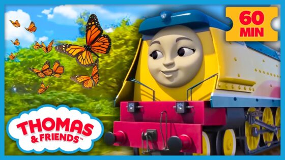 Thomas Introduces His New Friend Rebecca from England! | Thomas & Friends | 60+ Minutes! - Kids TV Series, Kingdom Kids Zone - Thomas & Friends