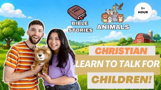 Christian Learn To Talk With Bible Stories, Farm, Animals, and Songs | Faith Based - Kingdom Kids Zone, Little Learners, Shows - Chosen Kids - Christian Education & Fun