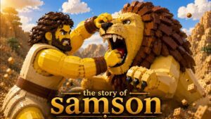 SAMSON: The Rise and Fall of God's Strongest Warrior - Bible Stories, Kingdom Kids Zone - LEGO Bible Adventures