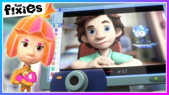The Video Call | The Fixies | Educational Cartoons For Kids - Kingdom Kids Zone, Little Learners - The Fixies
