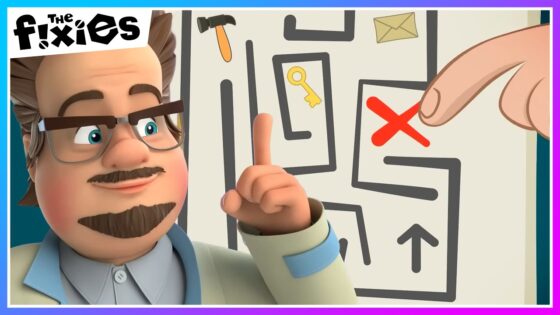 Can The Professor Solve The Mystery? | The Fixies | Educational Cartoons For Kids - Kingdom Kids Zone, Little Learners - The Fixies