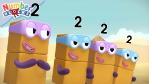 Double Trouble with Numberblock 2 | Learn to Count for Kids | Number Cartoon | Numberblocks - Kingdom Kids Zone, Little Learners - Numberblocks