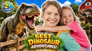 π¦ DINOSAURS for Kids! 2+ HOURS of Dinosaur Adventures, Learning & Pretend Play with Silly Miss Lily - Kingdom Kids Zone, Little Learners, Shows - Paisley's Corner - Educational Videos for Kids