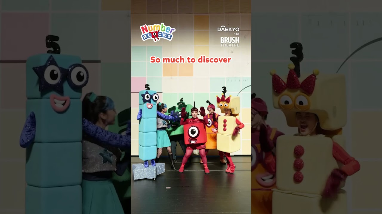 There's So Much More to Explore! | The Numberblocks Live Stage Show Korea! - Kingdom Kids Zone, Little Learners, Shorts - Numberblocks