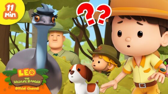 HAVE YOU EVER SEEN A BIRD THIS BIG? | Leo the Wildlife Ranger | Learning Animal Cartoons - Kingdom Kids Zone, Shows - Leo the Wildlife Ranger - Official Channel