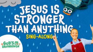 When Jesus Stopped the Raging Storm ⛈️ | Toddler Christian Learning & Bible Songs - Kingdom Kids Zone, Sing With Me - God's Greenhouse | Bible Songs for Kids (by Minno)