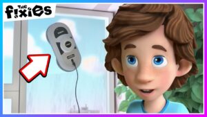 The Window Cleaner 🪟 | The Fixies | Educational Cartoons For Kids - Kingdom Kids Zone, Little Learners - The Fixies