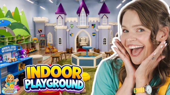 Silly Miss Lily visits Frogs, Snails, and Fairy Tales | Indoor Playground & Pretend Play Adventure - Kingdom Kids Zone, Little Learners, Shows - Paisley's Corner - Educational Videos for Kids