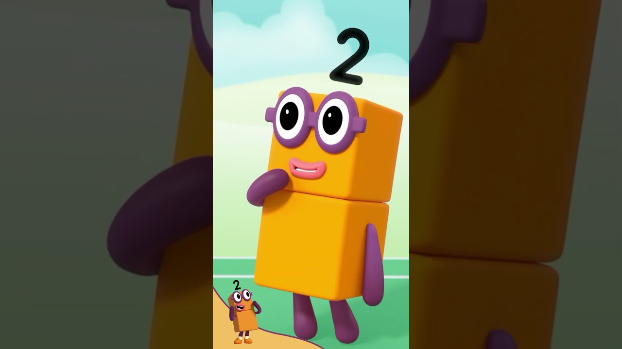 All About Numberblock 2! | Learn to Count for Kids | Number Cartoon | Numberblocks #shorts - Kingdom Kids Zone, Little Learners, Shorts - Numberblocks