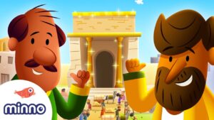 After 70 Years, They Rebuilt God's Temple… 🏛️ Bible Stories for Kids - Bible Stories, Kingdom Kids Zone - Minno - Bible Stories for Kids