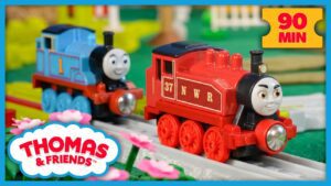 Rosie Helps Thomas See the Bright Colors! | Thomas & Friends: Watch Out Thomas! | 90 Minutes! - Kids TV Series, Kingdom Kids Zone - Thomas & Friends