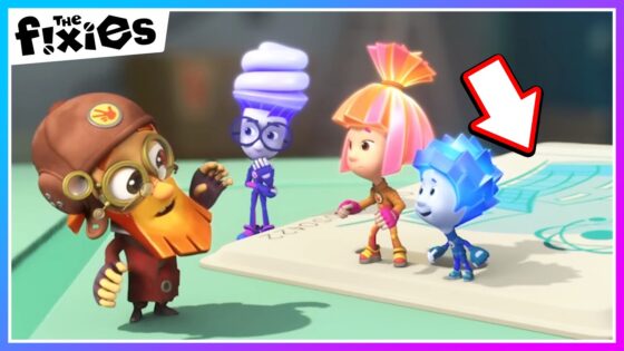 The Fixies Find The Professor's Keycard | The Fixies | Educational Cartoons For Kids - Kingdom Kids Zone, Little Learners - The Fixies