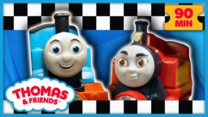 Thomas and Rosie See Who is Fastest!! | Thomas & Friends: Watch Out Thomas! | 90 Minutes! - Kids TV Series, Kingdom Kids Zone - Thomas & Friends