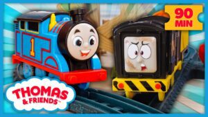 Thomas and Diesel Race to Deliver Cement! | Thomas & Friends: Watch Out Thomas! | 90+ Minutes! - Kids TV Series, Kingdom Kids Zone - Thomas & Friends