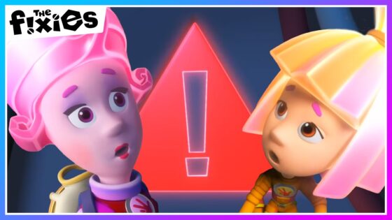 Masiya and Simka Get Trapped In The Microwave | The Fixies | Educational Cartoons For Kids - Kingdom Kids Zone, Little Learners - The Fixies