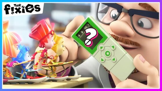 The Professor Has a New Gadget | The Fixies | Educational Cartoons For Kids - Kingdom Kids Zone, Little Learners - The Fixies