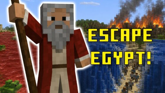 We Survived The 10 Plagues From The Bible in Minecraft - Gameplay, Kingdom Kids Zone, Minecraft - Ryan Wright