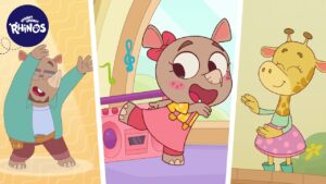Listen to DANCE MUSIC with Stomp! Stomp! Rhinos! - Kids (0-5), Kingdom Kids Zone - Stomp! Stomp! Rhinos!