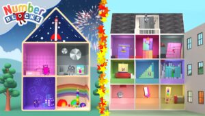 Whose House is this? – Numberblocks Homes | Learn to Count for Kids Compilation | Numberblocks - Kingdom Kids Zone, Little Learners - Numberblocks