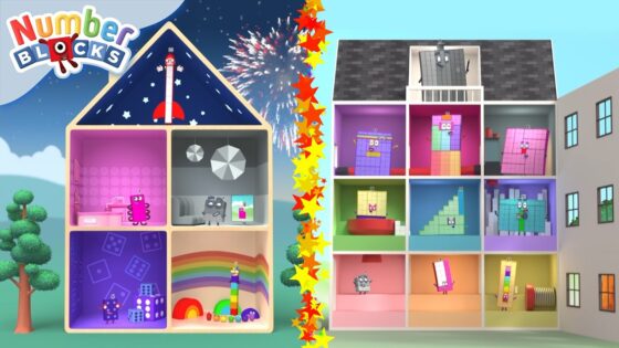 Whose House is this? – Numberblocks Homes | Learn to Count for Kids Compilation | Numberblocks - Kingdom Kids Zone, Little Learners - Numberblocks