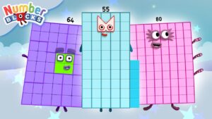 Land of the Giants! – Big Numbers for Big kids | Learn to Count | Number Cartoon | Numberblocks - Kingdom Kids Zone, Little Learners - Numberblocks