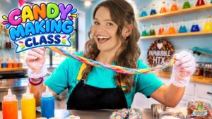 First Candy Making Class for Kids with Silly Miss Lily & Paisley! | How to Make Marshmallows & Taffy - Kingdom Kids Zone, Little Learners, Shows - Paisley's Corner - Educational Videos for Kids