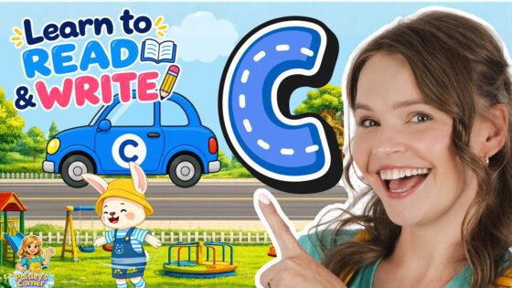 Learn to Read & Write Letter C with Silly Miss Lily! | Phonics, Hard & Soft C, CH & CK | Kids Videos - Kingdom Kids Zone, Little Learners, Shows - Paisley's Corner - Educational Videos for Kids
