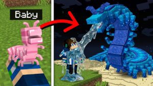 Can You Keep ALIEN WORM as a Pet? - Gameplay, Kingdom Kids Zone, Minecraft - EYstreem