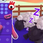 I Can't Sleep! – Counting Sheep | Learn to Count for Kids | Number Cartoon | Numberblocks - Kingdom Kids Zone, Little Learners - Numberblocks