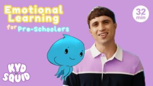 Emotional Intelligence & Social-Emotional Learning Songs for Toddlers & Preschoolers | Kyd the Squid - Kingdom Kids Zone, Little Learners - Kyd the Squid