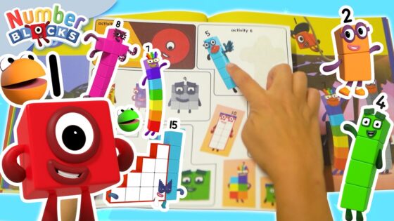 DIY Sticker Fun | Learn to Count | @Numberblocks - Kingdom Kids Zone, Little Learners - Numberblocks