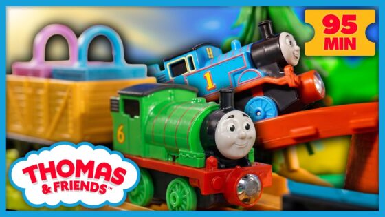 Thomas Makes Deliveries With His Best Friend Percy | Thomas & Friends: Watch Out Thomas | 95 Minutes - Kids TV Series, Kingdom Kids Zone - Thomas & Friends