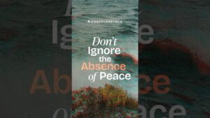 Don't Ignore the Absence of Peace - Healing Grace, Hope & Healing, Shorts - Joseph Prince